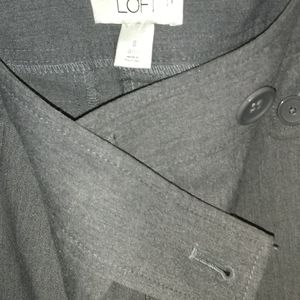 Grey Business Cuffed Slacks